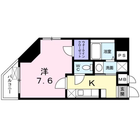 バリエンテ深川の物件間取画像